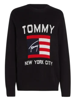 Athlethic Flag Striktrøje, Sort, L