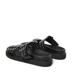 Augusta Sandaler, Black Patent, 41