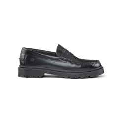 Austin Loafers, Black Polido, 43