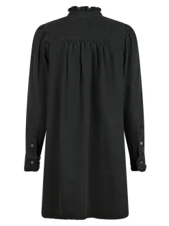 Ava Denim Kjole, Black, 38