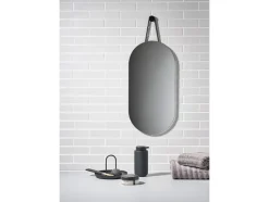 A-Wall Mirror Vægspejl, Blac, 30x60 cm