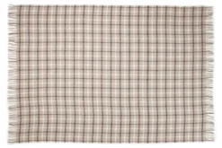 Axel Uldplaid, Sand, 130x200 cm