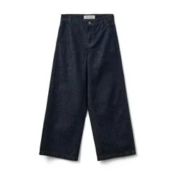 AzziSY Bukser, Dark Denim Blue, 140 cm