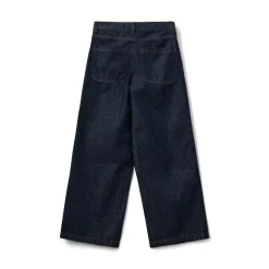 AzziSY Bukser, Dark Denim Blue, 140 cm