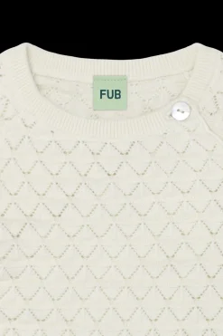 Baby Pointelle Cardigan, Ecru, 92 cm