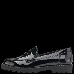 Badam Loafers, Black Patent, 38
