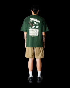 Baine Dump T-shirt, Pine Green, L