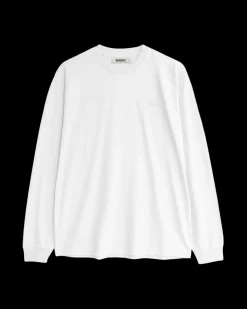 Baine LS T-shirt, White, M