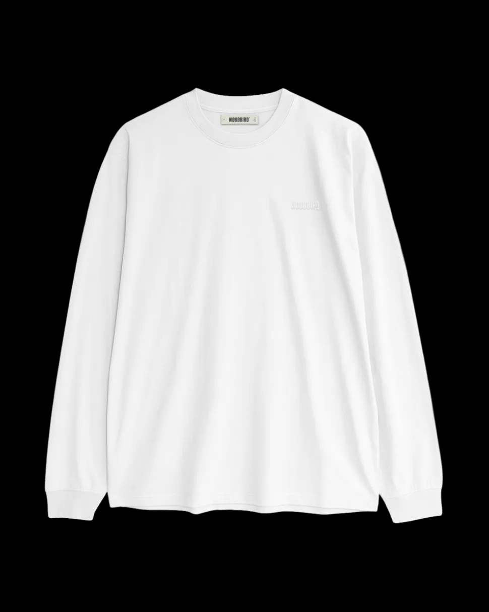 Baine LS T-shirt, White, M