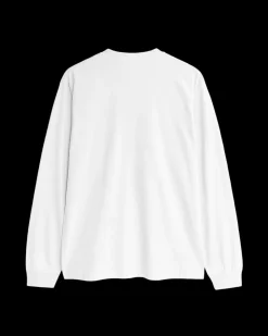 Baine LS T-shirt, White, M