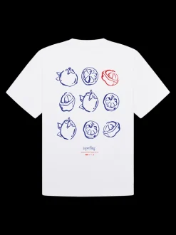 Baine Peel T-shirt, White, M