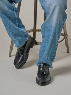 Baker Loafers, Black, 42