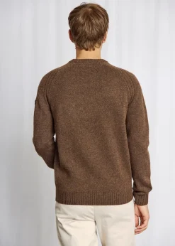 Baldor Regular Fit Striktrøje, Forest, M