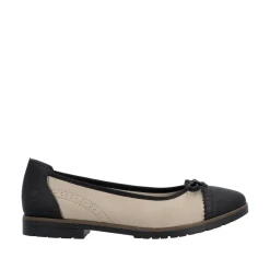 Ballerinasko, Schwarz/Jute, 42