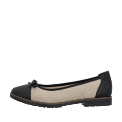 Ballerinasko, Schwarz/Jute, 42