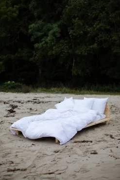 Bambus Pudebetræk, White, 60x63 cm