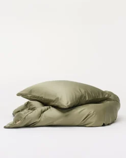 Bambus Sengetøj, Khaki, 200x220 cm