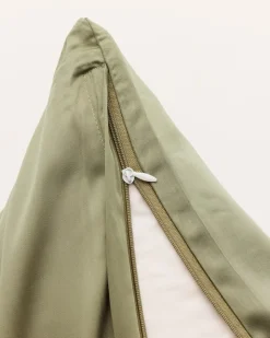 Bambus Sengetøj, Khaki, 200x220 cm