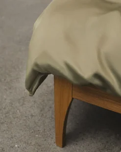 Bambus Sengetøj, Khaki, 200x220 cm