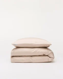 Bambus Sengetøj, Lys Beige, 140x200 cm