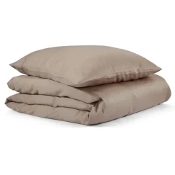 Bambus Sengetøj, Taupe, 140x220 cm