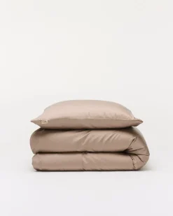Bambus Sengetøj, Taupe, 140x220 cm