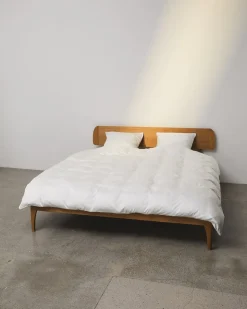 Bambus Sengetøj, White, 140x200 cm