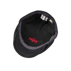 Bang 32 Leather Flatcap, Black, M