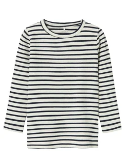 Bani Langærmet T-shirt, Dark Sapphire, 104 cm