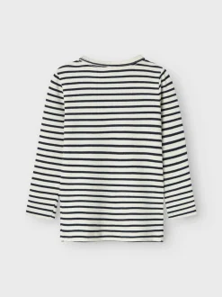 Bani Langærmet T-shirt, Dark Sapphire, 104 cm