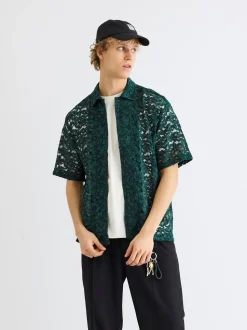 Banks Lace Skjorte, Sports Green, M