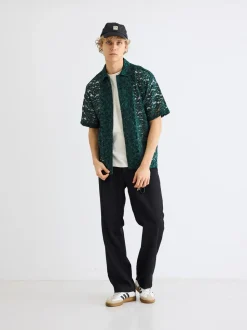 Banks Lace Skjorte, Sports Green, M