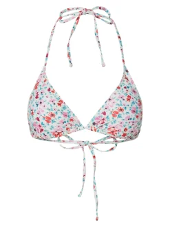 Baomi Bikinitop, Cloud Dancer/Watercolor Flower, XL