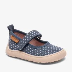 Barefoot Ballet Sko, Navy Dots, 27