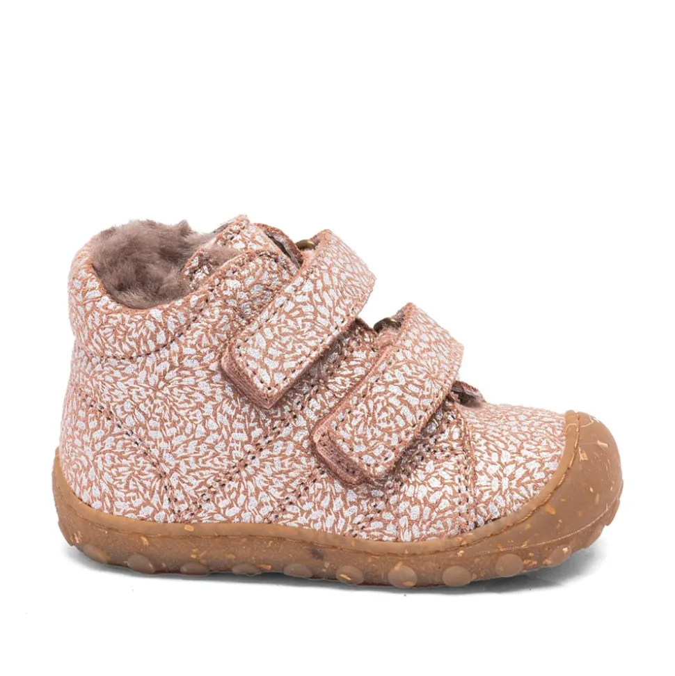 Barefoot Hale V Sko, Rose Glitter, 22