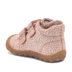 Barefoot Hale V Sko, Rose Glitter, 22