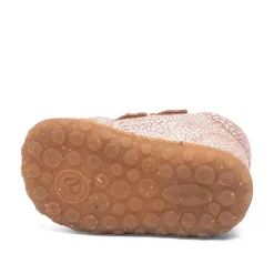 Barefoot Hale V Sko, Rose Glitter, 22