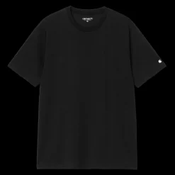 Base T-shirt, Black/White, S