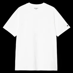 Base T-shirt, White/Black, S