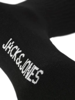 Basic Tennis 5-pak Strømper, Black, One size