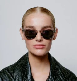 Bate Solbriller, Grey Transparent