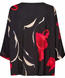 Becca Bluse, Haute Red, L