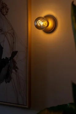 Bee Væglampe, Gold Smoked