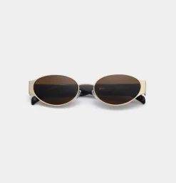 Bella Solbriller, Gold Demi Tortoise