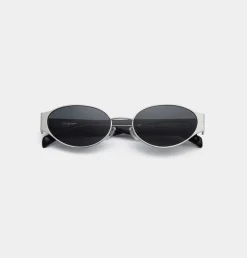 Bella Solbriller, Silver Black