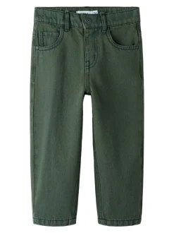 Ben Overdyed Jeans, Deep Forest, 98 cm