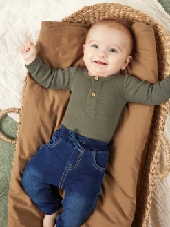 Ben U-Shape Jeans, Dark Blue Denim, 86 cm