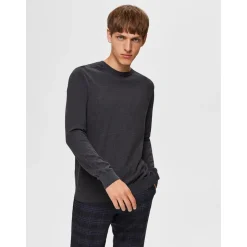 Berg Striktrøje, Antracit, XL