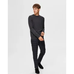 Berg Striktrøje, Antracit, XL