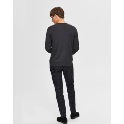 Berg Striktrøje, Antracit, XL